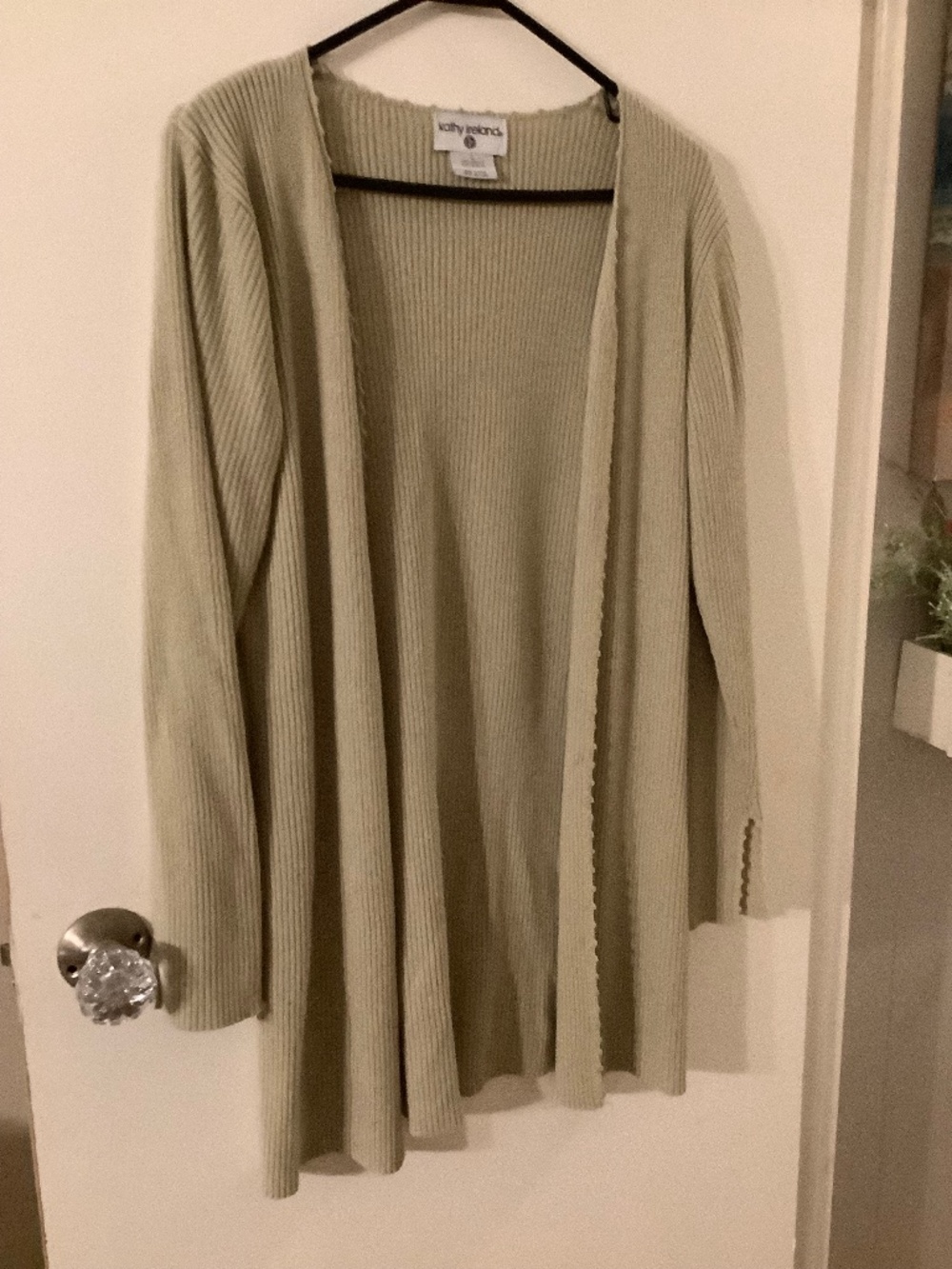 Beige cardigan